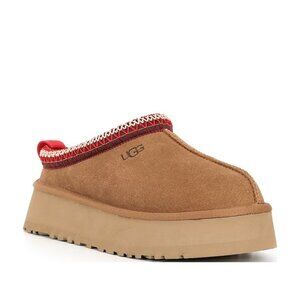UGG Tazz II Suede Platform Clog Slippers - Size 7